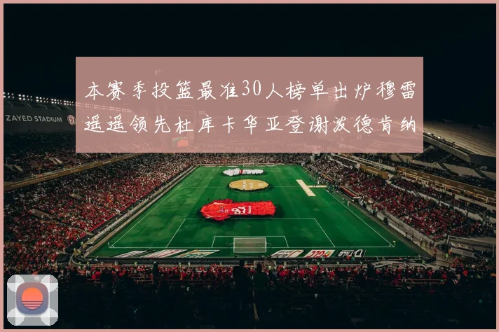 本赛季投篮最准30人榜单出炉穆雷遥遥领先杜库卡华亚登谢泼德肯纳德入围