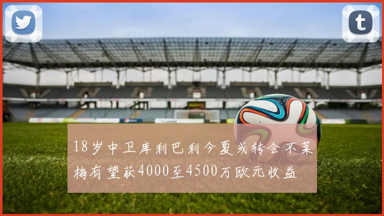 18岁中卫库利巴利今夏或转会不莱梅有望获4000至4500万欧元收益